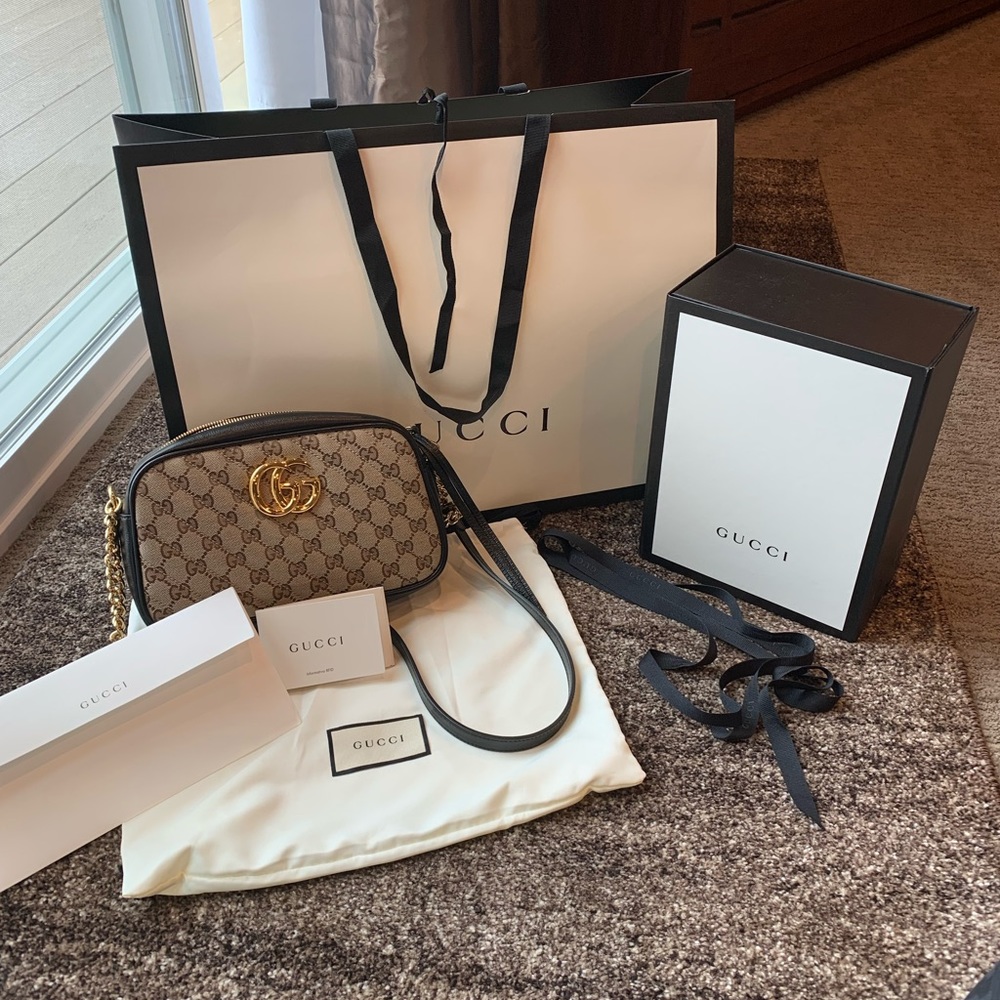 GG Gucci Marmot small shoulder bag